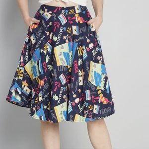ModCloth Vacay skirt size small